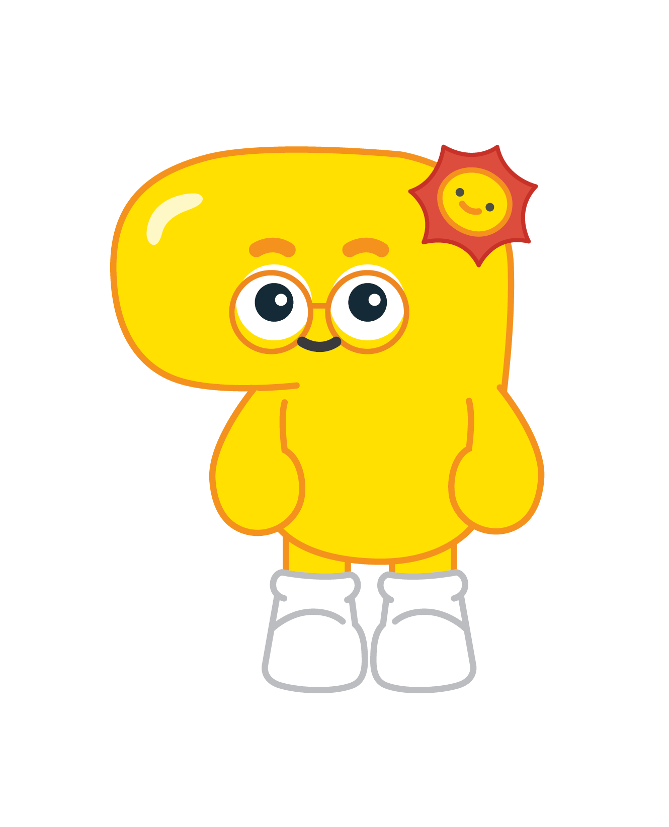 햇살이 앞모습
