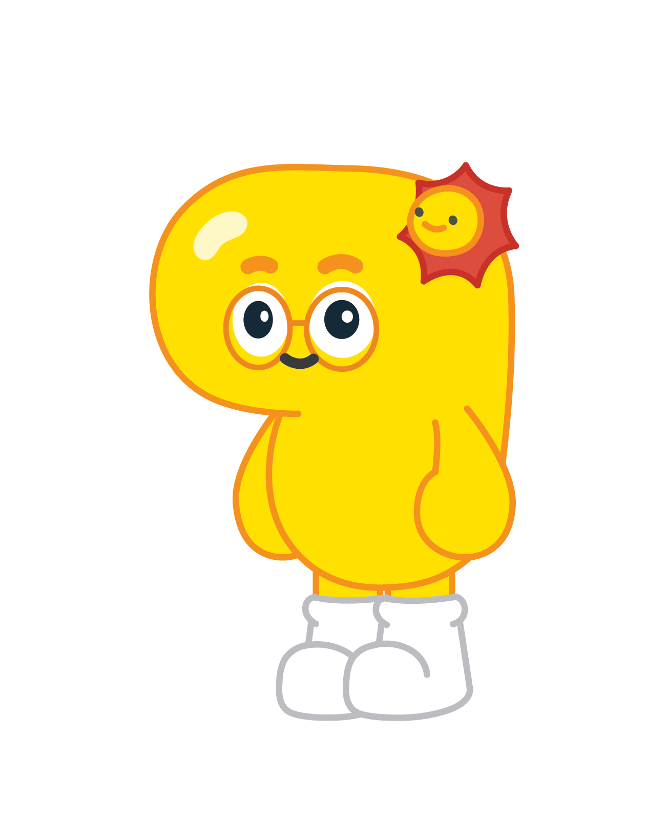 햇살이 옆모습